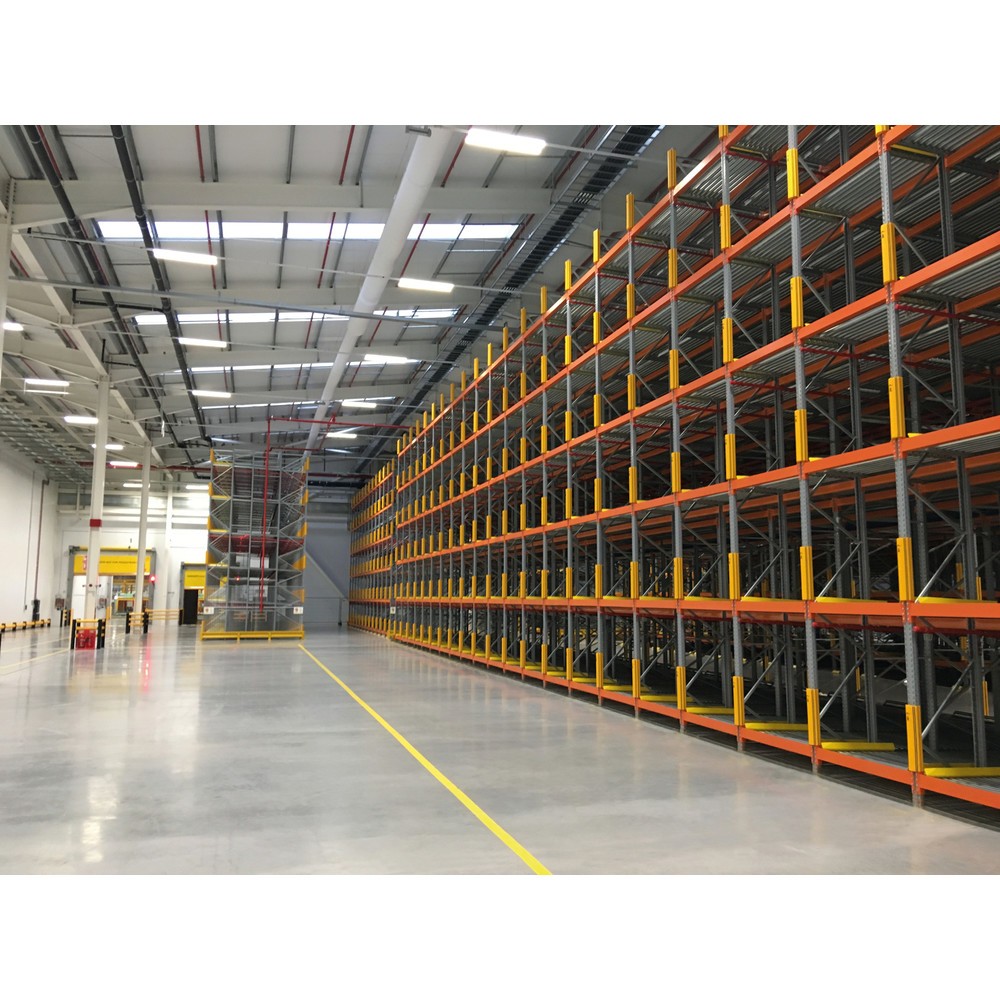 Produktbild nr 5: A-SAFE påkörningsskydd RackGuard (S) LLR för ställage, tillverkat av MEMAPLEX®, invändigt mått HxBxD 600 x 85 x 80 mm