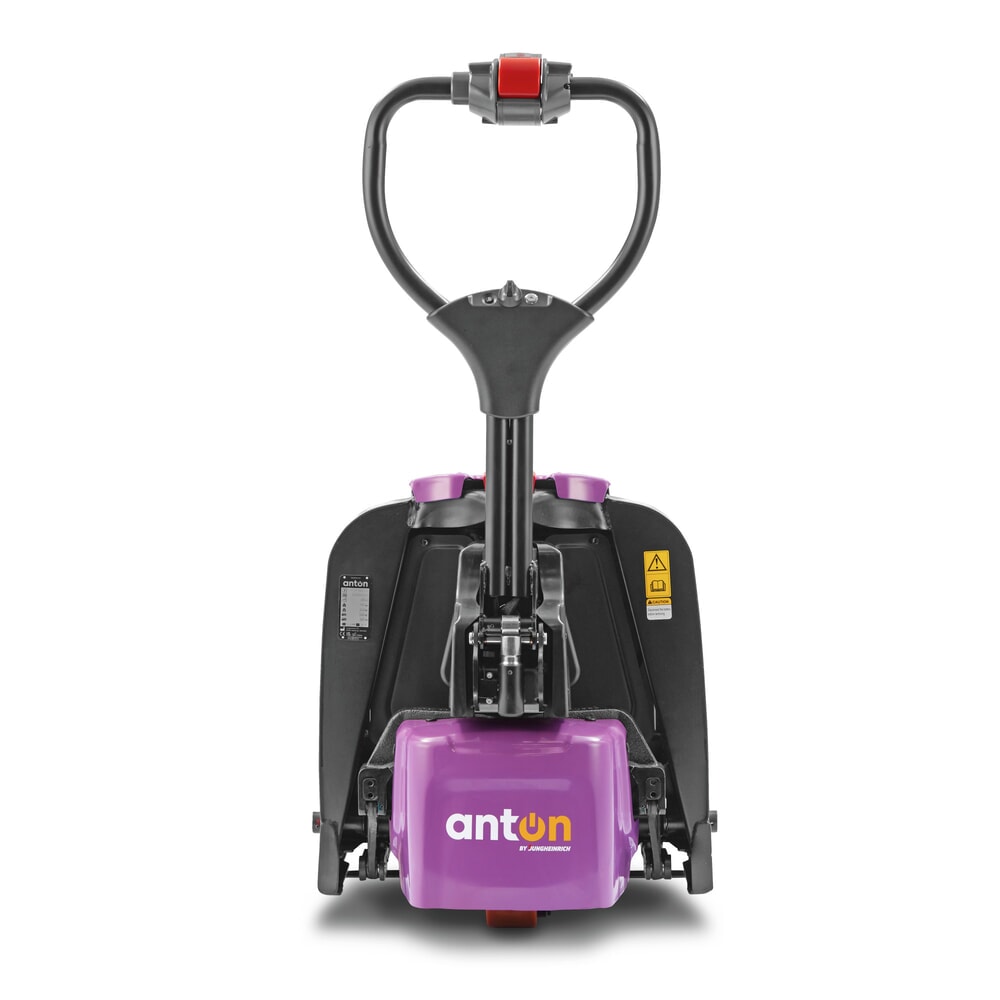 Produktbild nr 4: AntOn by Jungheinrich elektrisk lyftvagn PTL 1.5, extrabred för specialpallar, lastkapacitet 1 500 kg, gaffellängd 1 150 mm