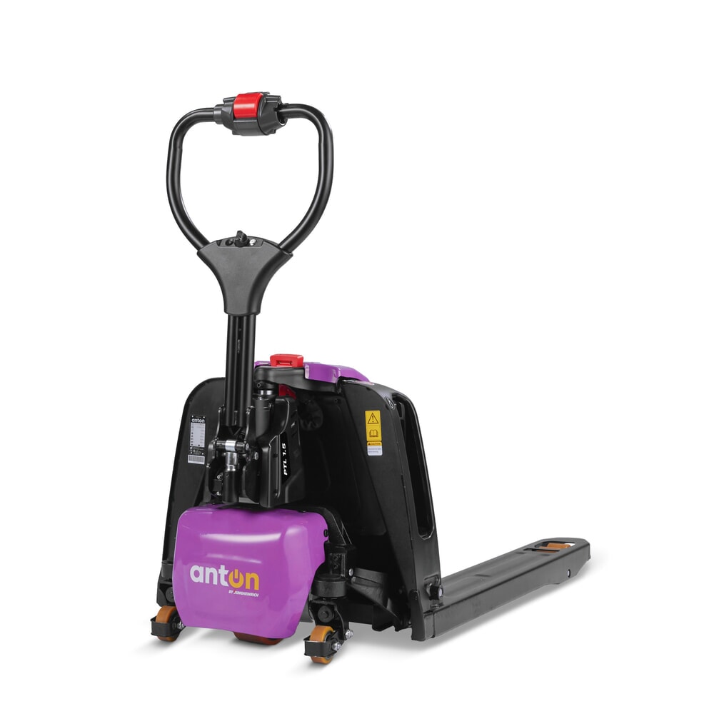 Produktbild nr 4: AntOn by Jungheinrich elektrisk lyftvagn PTL 1.5 med stödhjul, lastkapacitet 1 500 kg, gaffellängd 1 150 mm