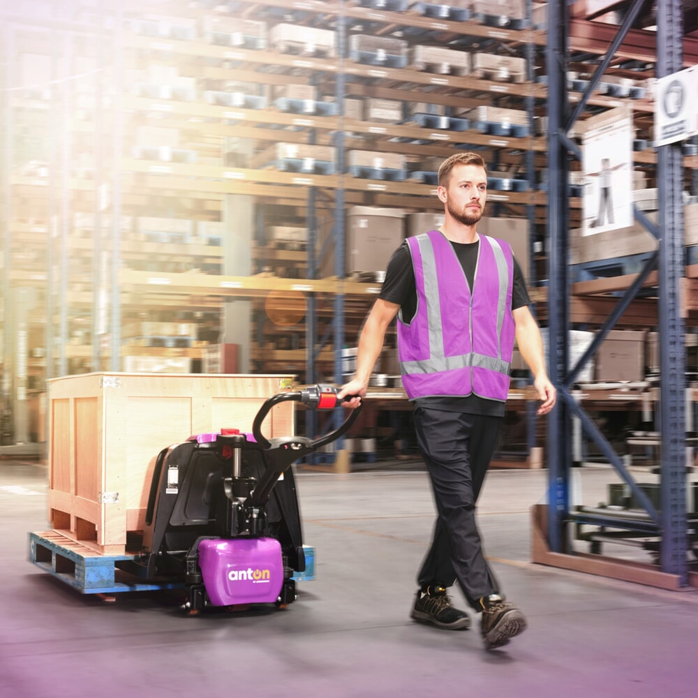 Produktbild nr 13: AntOn by Jungheinrich elektrisk lyftvagn PTL 1.5 med stödhjul, lastkapacitet 1 500 kg, gaffellängd 1 150 mm