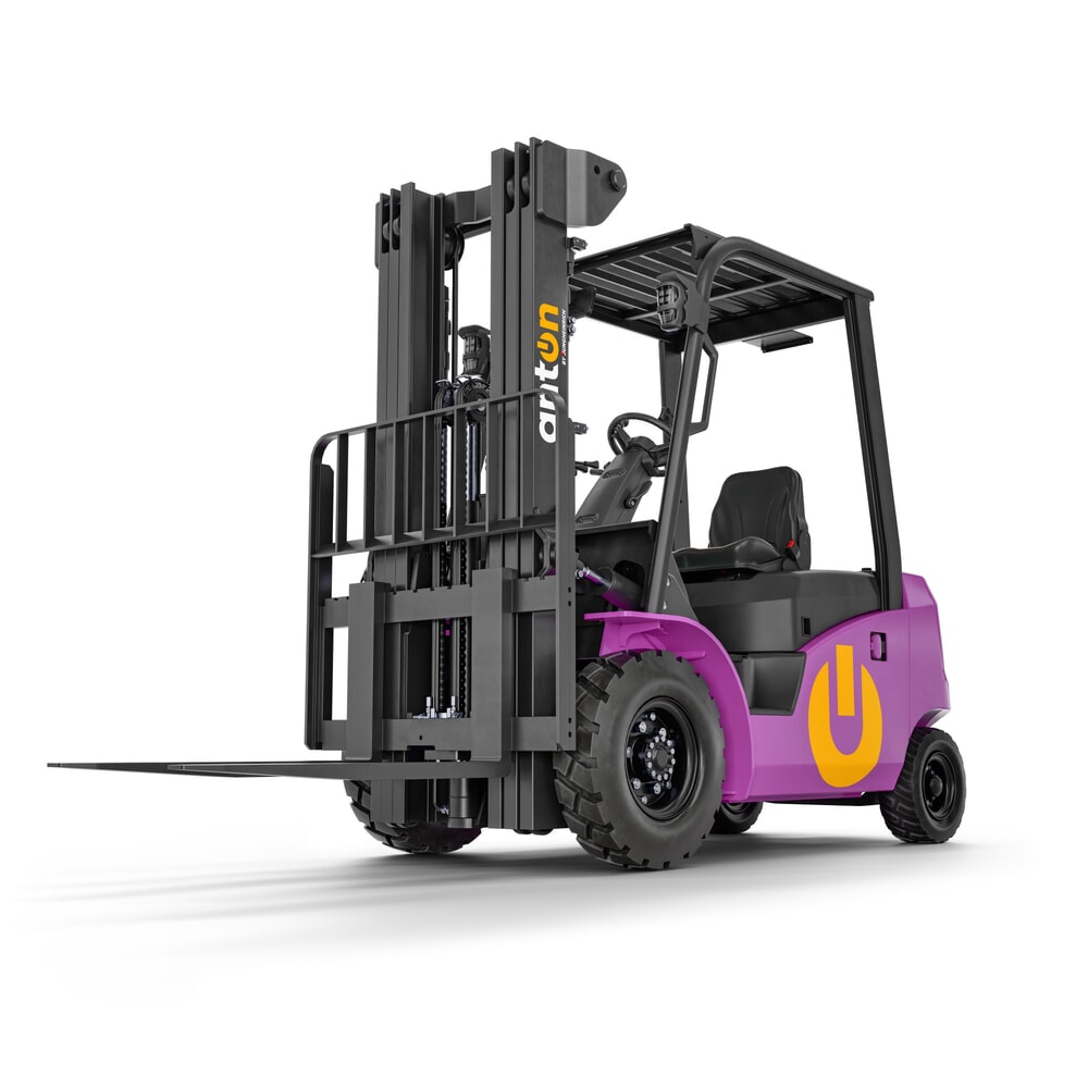 Produktbild nr 9: AntOn by Jungheinrich elektriska gaffeltruckar CBH 2.5 med tvådelat teleskopstativ, lyfthöjd 3 300 mm, lastkapacitet 2 500 kg, inkl. extern laddare 80 V, 60 A, CEE, 5-polig