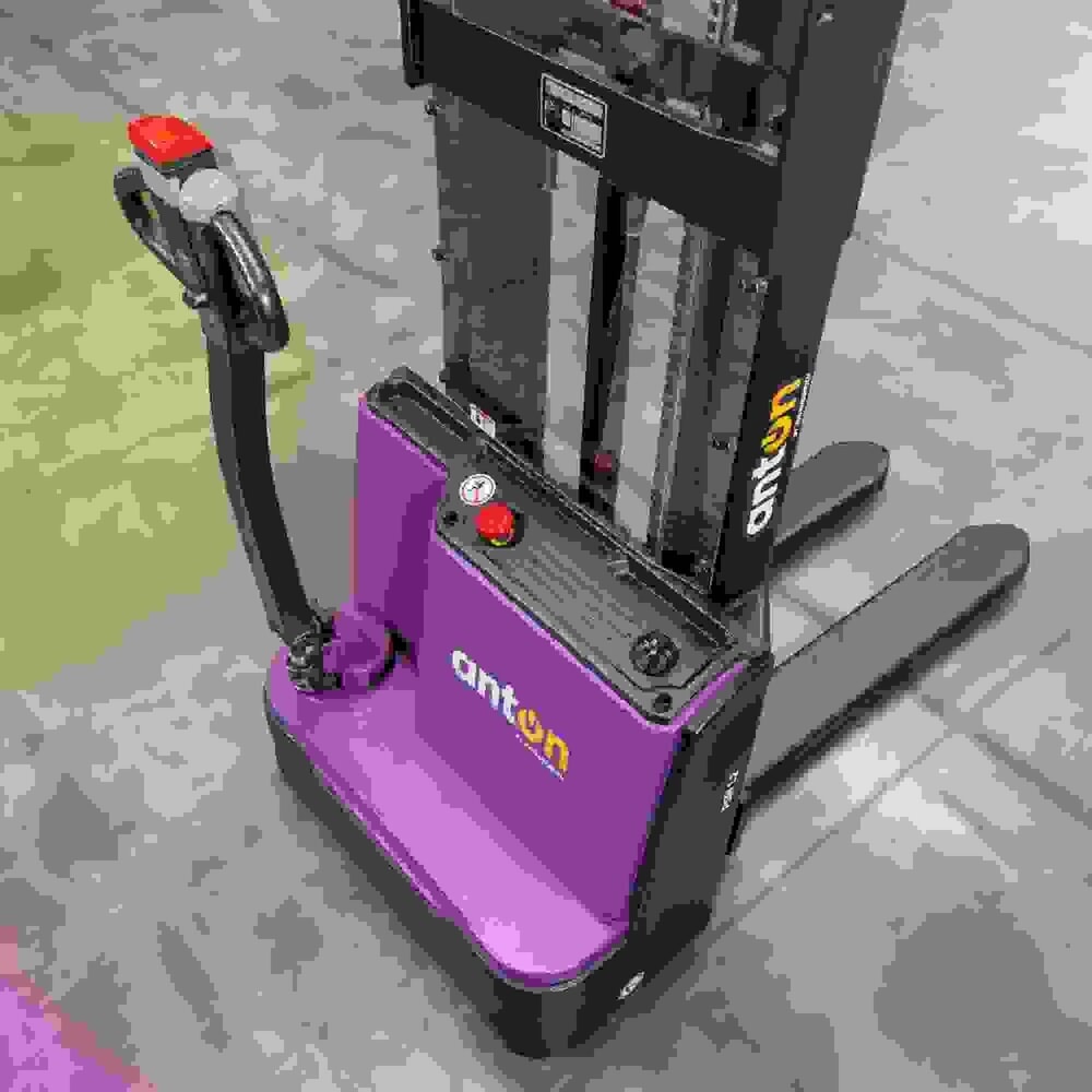 Produktbild nr 2: AntOn by Jungheinrich PSM 1.2 elektrisk höglyftare med tvådelat teleskopstativ, lastkapacitet 1200 kg, lyfthöjd 2522 mm