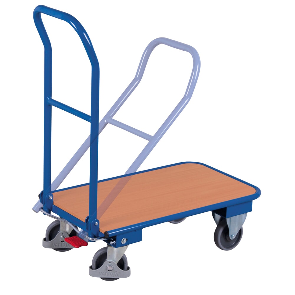 Produktbild nr 1: Hopfällbar vagn VARIOfit®, lastyta BxD 450 x 720 mm, lastkapacitet 150 kg