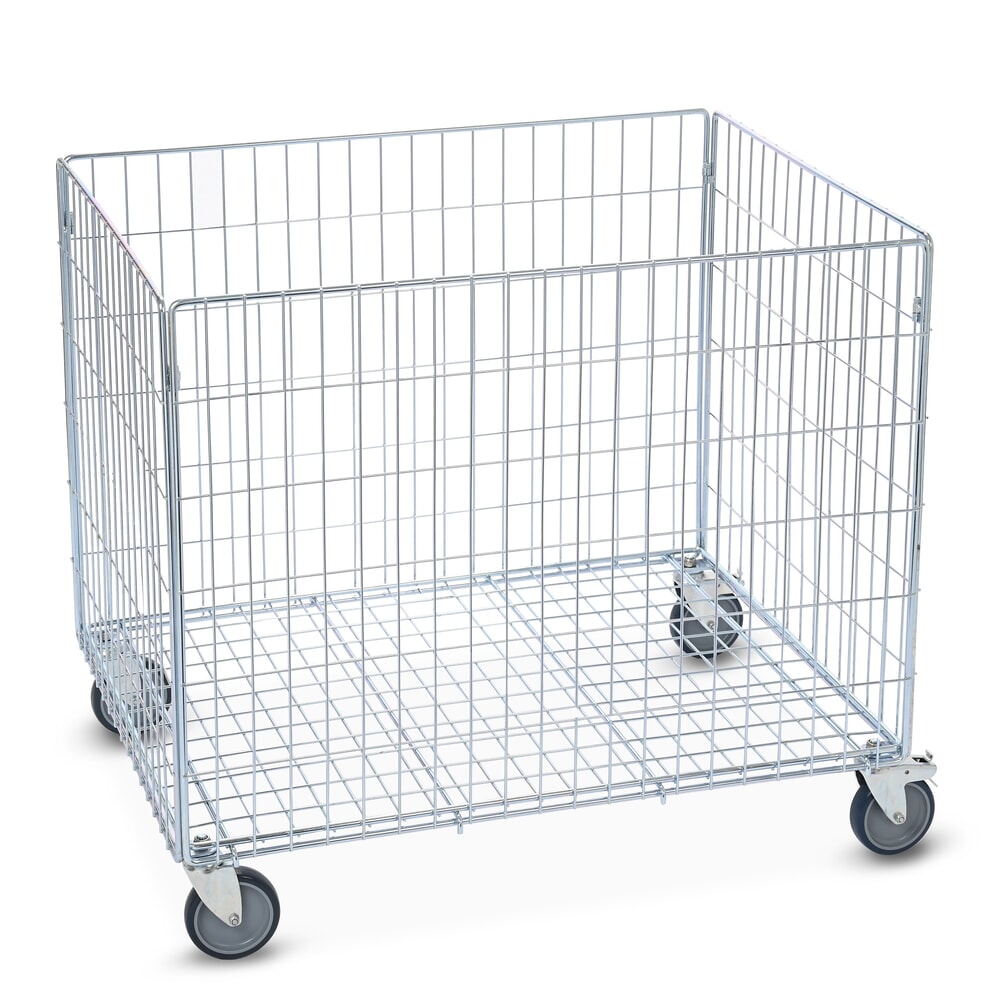Produktbilder: HEMMDAL rullbur med 4 styrhjul, HxBxD 735 x 630 x 830 mm, LK 60 kg