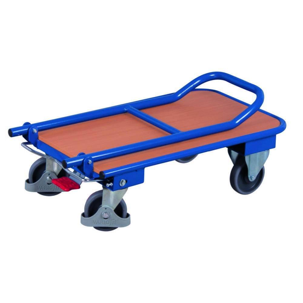 Produktbild nr 2: Hopfällbar vagn VARIOfit®, lastyta BxD 450 x 720 mm, lastkapacitet 150 kg