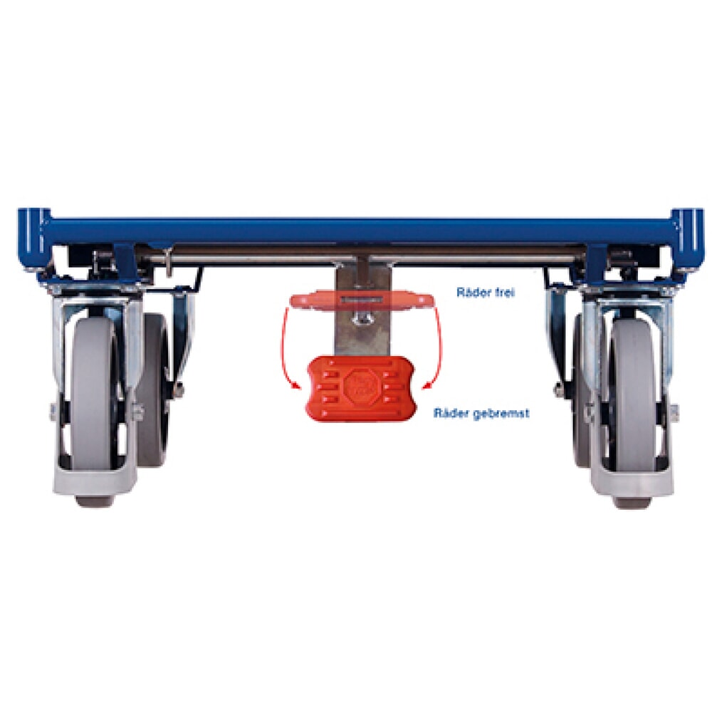 Produktbild nr 6: Hopfällbar vagn VARIOfit®, lastyta BxD 450 x 720 mm, lastkapacitet 150 kg