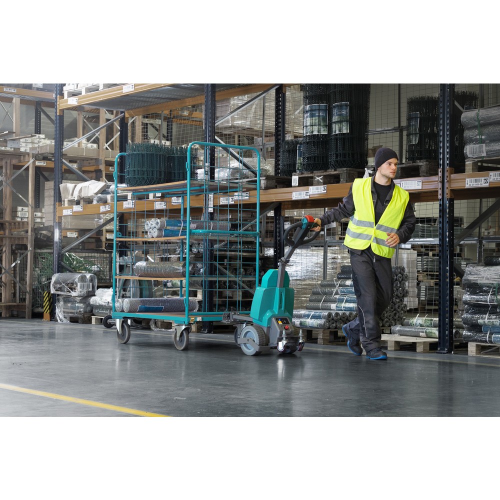 Produktbild nr 4: Eldragtruck Ameise® TTE 1.0 - inkl. koppling för fyrkantsprofiler, mekaniskt justerbar