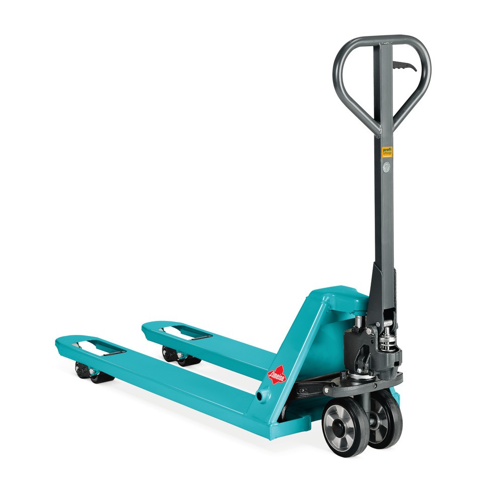 Produktbild nr 1: Pallyftvagn Ameise® PTM 2.0 med snabblyft, bärförmåga 2 000 kg, gaffellängd 1 150 mm, massivt gummi/polyuretan