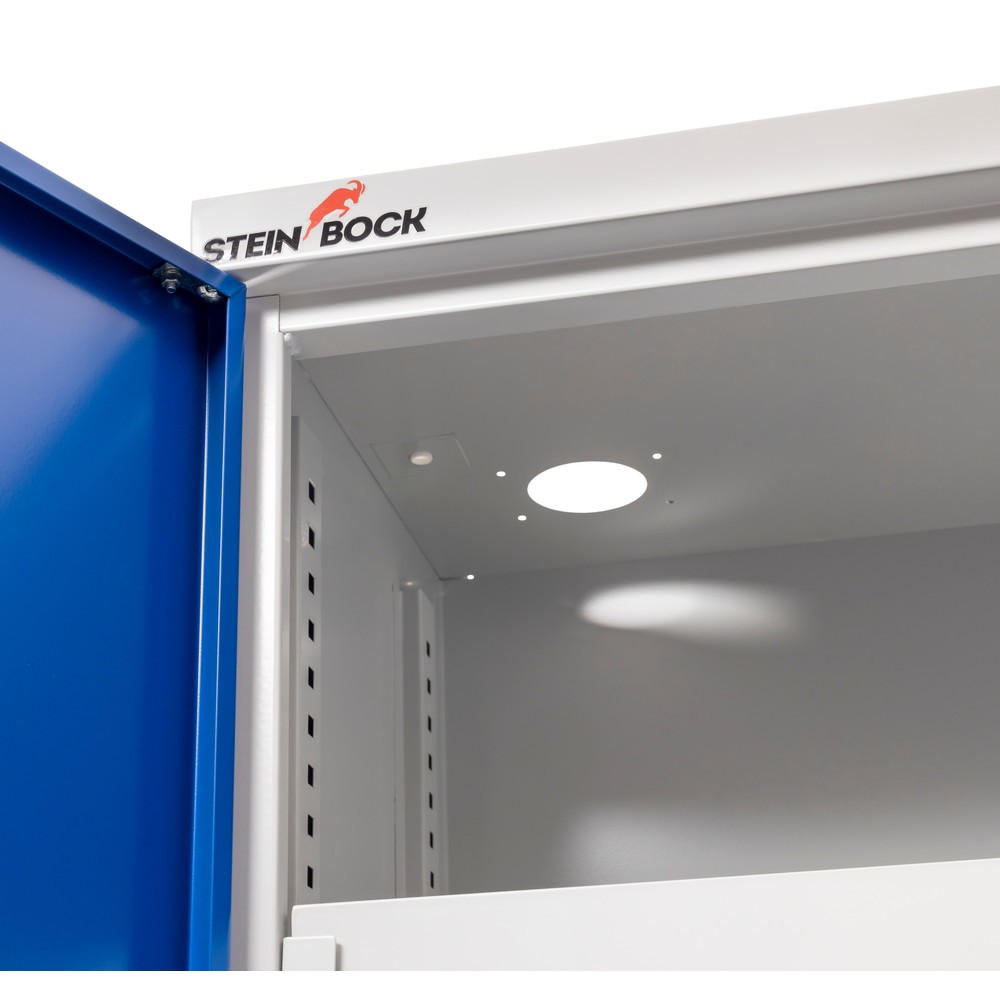 Produktbild nr 5: Steinbock® kemikalieskåp, 4 golvuppsamlingskar enligt StawaR, HxBxT 1 950 x 950 x 500 mm