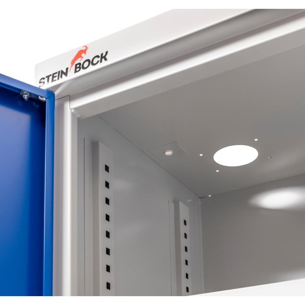 Produktbild nr 6: Steinbock® kemikalieskåp, 4 golvuppsamlingskar enligt StawaR, HxBxT 1 950 x 950 x 500 mm