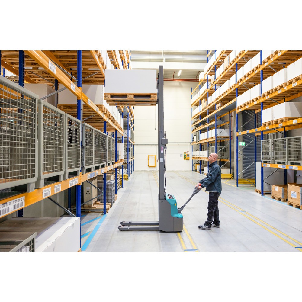 Produktbild nr 11: Elektrisk höglyftare Ameise® PSE 1.2, tvådelat teleskopstativ, lyfthöjd 3 600 mm, lastkapacitet 1 200 kg