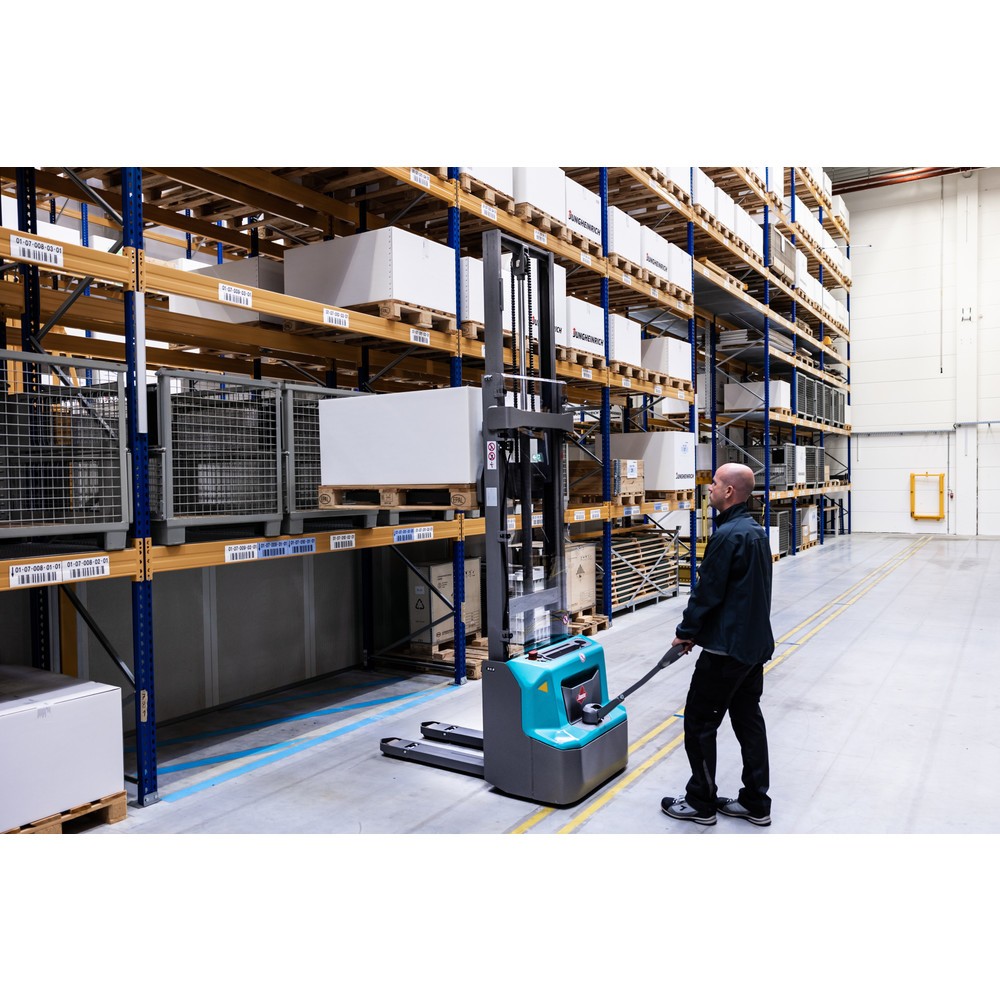 Produktbild nr 8: Elektrisk höglyftare Ameise® PSE 1.2, tvådelat teleskopstativ, lyfthöjd 3 600 mm, lastkapacitet 1 200 kg