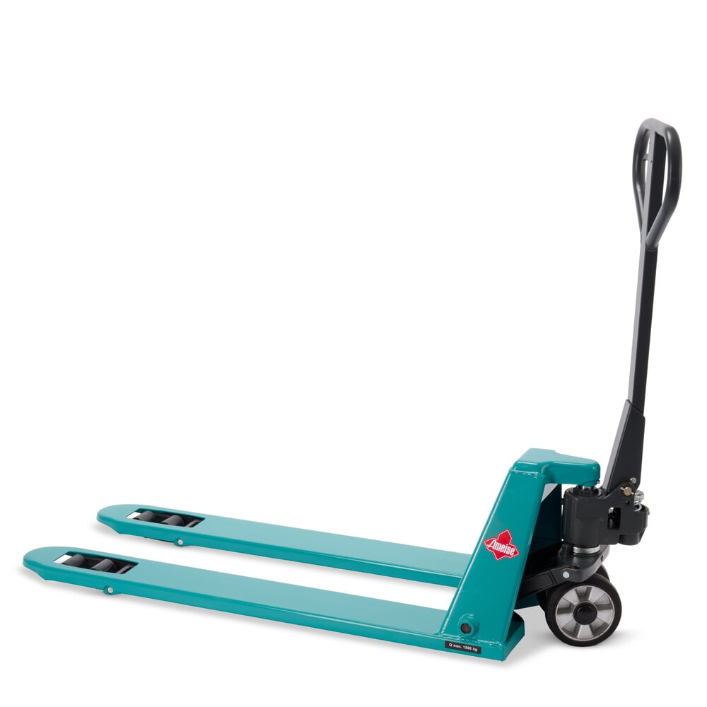 Produktbild nr 4: Låg pallyftvagn Ameise® PTM 1.5 Low, bärförmåga 1 500 kg, gaffellängd 1 150 mm, massivt gummi/polyuretan, tandemhjul