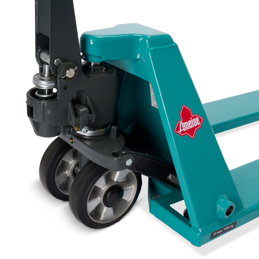 Produktbild nr 8: Låg pallyftvagn Ameise® PTM 1.5 Low, bärförmåga 1 500 kg, gaffellängd 1 150 mm, massivt gummi/polyuretan, tandemhjul