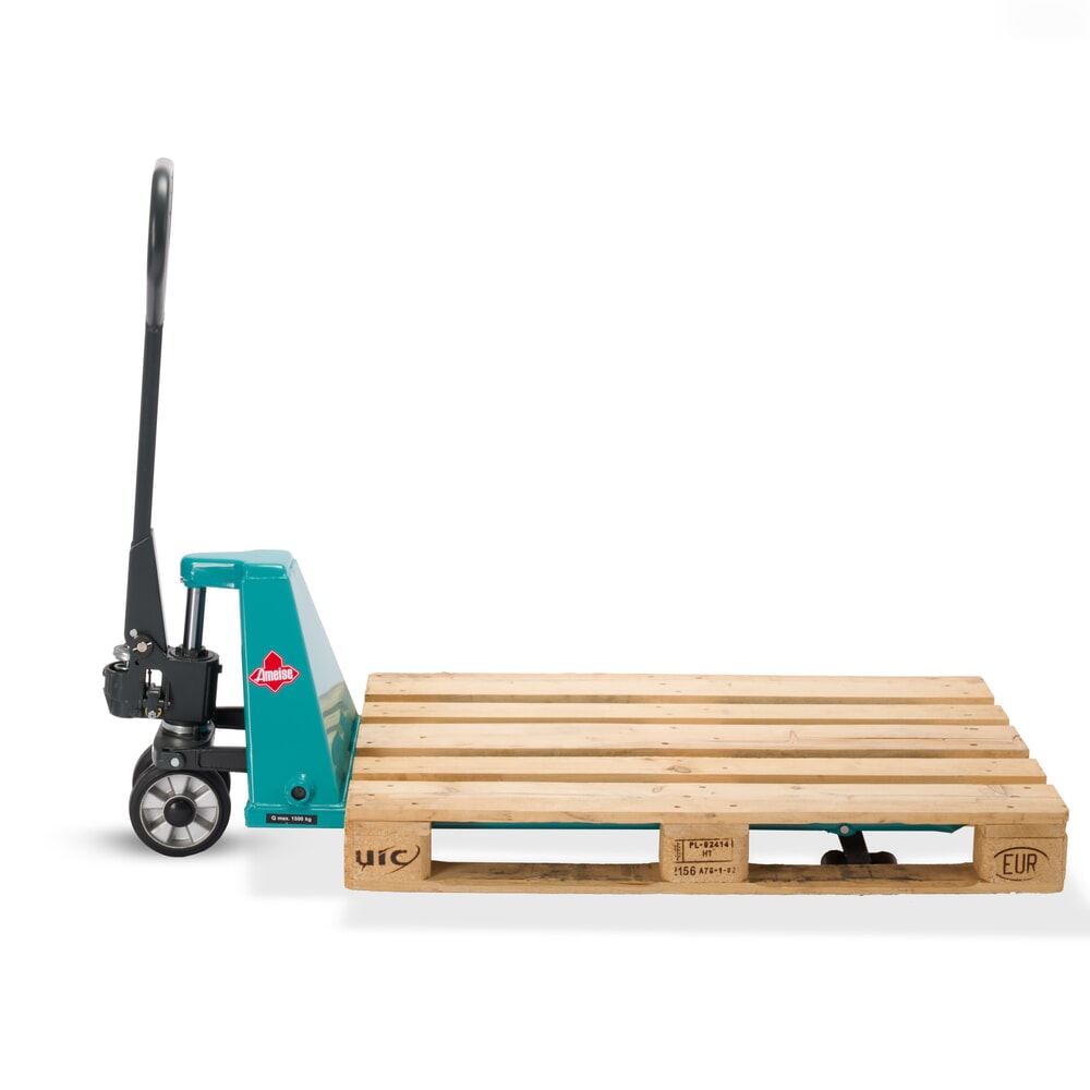 Produktbild nr 9: Låg pallyftvagn Ameise® PTM 1.5 Low, bärförmåga 1 500 kg, gaffellängd 1 150 mm, massivt gummi/polyuretan, tandemhjul