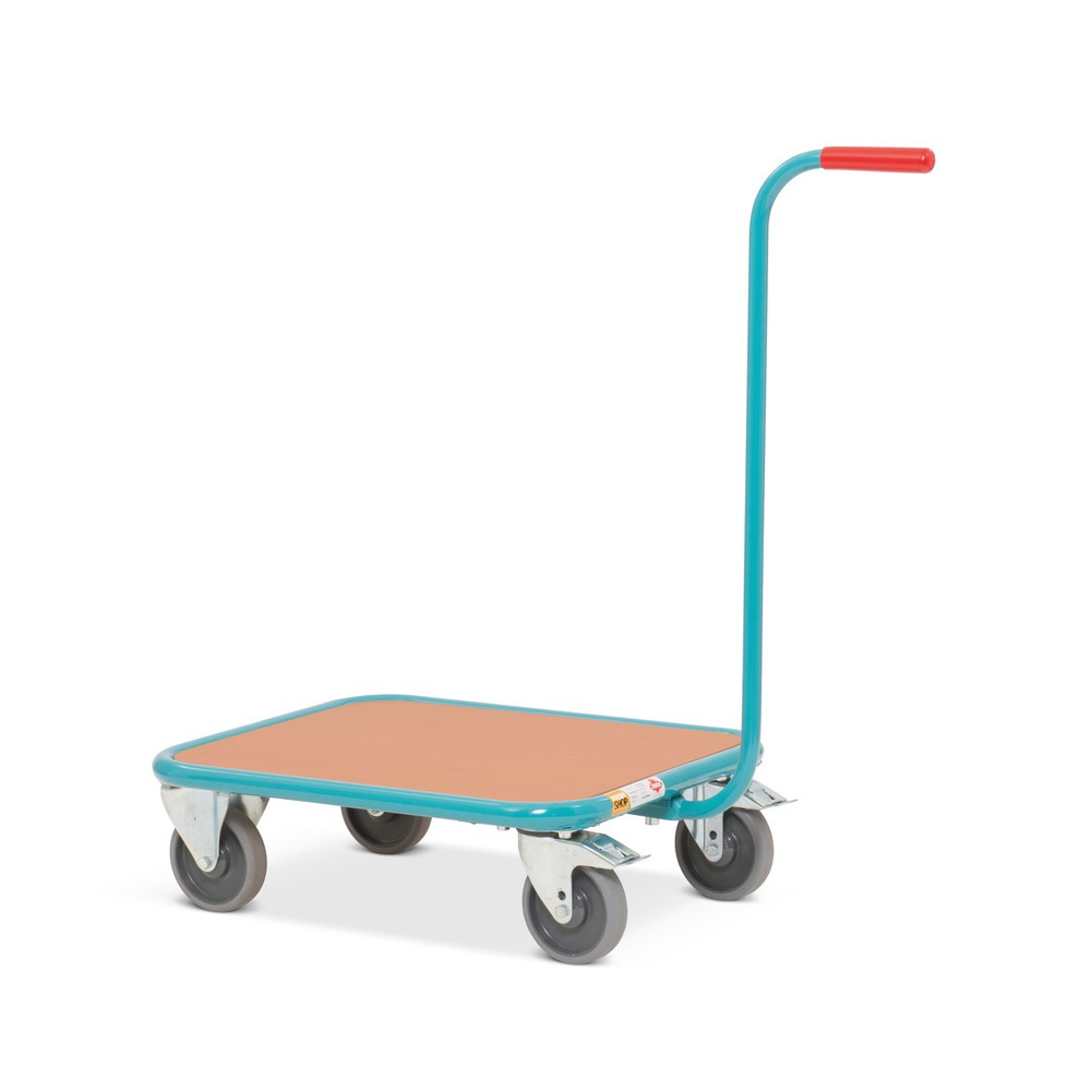 Produktbild nr 3: Handtagsrullvagn Ameise®, lastyta i trä BxT 500 x 605 mm