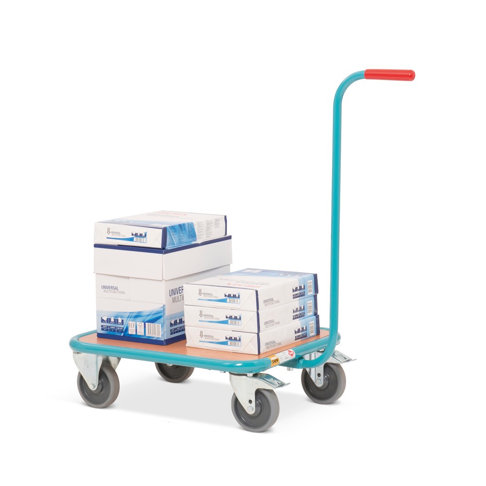 Produktbild nr 10: Handtagsrullvagn Ameise®, lastyta i trä BxT 500 x 605 mm