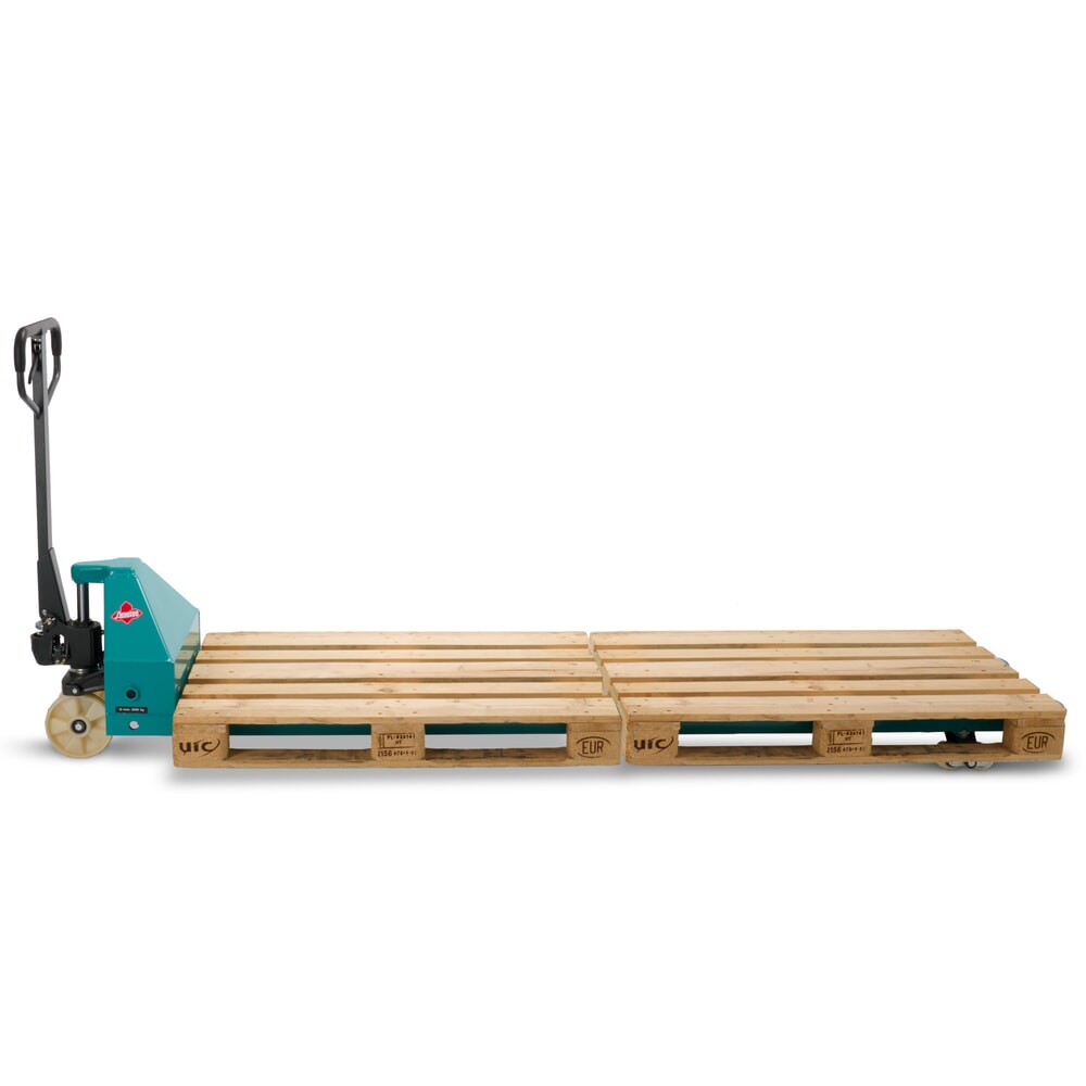 Produktbild nr 4: Pallyftvagn Ameise® PTM 2.0, bärförmåga 2 000 kg, gaffellängd 2 500 mm, nylon, tandemhjul