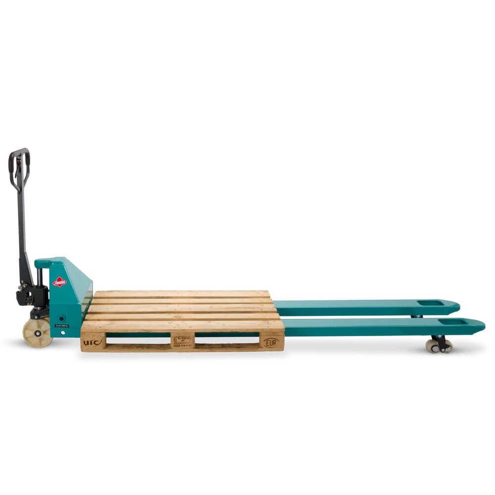 Produktbild nr 5: Pallyftvagn Ameise® PTM 2.0, bärförmåga 2 000 kg, gaffellängd 2 500 mm, nylon, tandemhjul