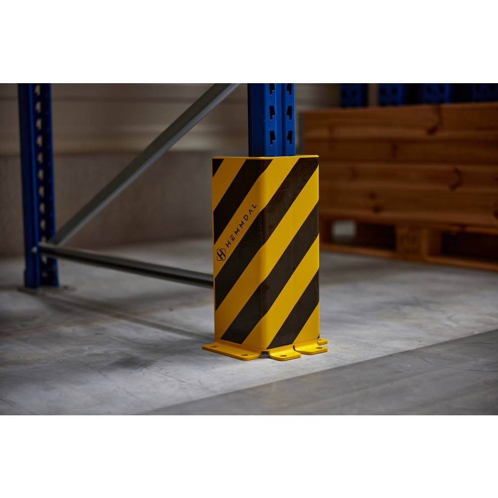 Produktbild nr 8: HEMMDAL påkörningsskyddshörn, U-profil, HxBxD 400 x 160 x 160 mm, tjocklek 5 mm