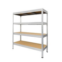 Produktbild nr 1: HEMMDAL vidspannshylla, hyllställsystem, hyllplanslast 500 kg, galvaniserad, HxBxD 1 770 x 1 600 x 450 mm
