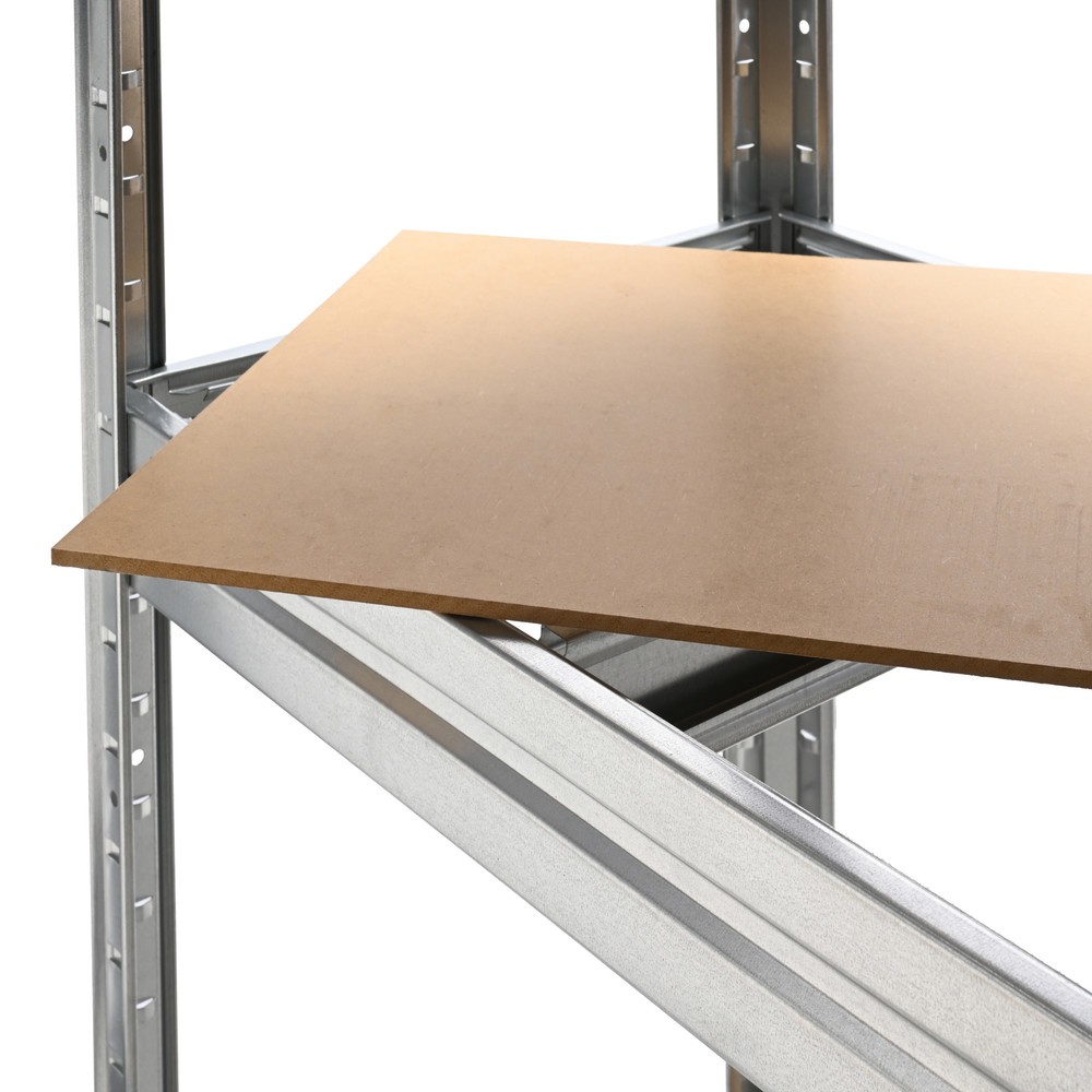 Produktbild nr 5: HEMMDAL vidspannshylla, hyllställsystem, hyllplanslast 600 kg, galvaniserad, HxBxD 1 770 x 1 600 x 450 mm