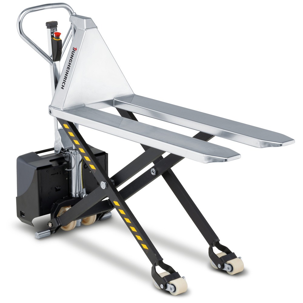 Produktbild nr 6: Jungheinrich AMX I15e rostfri saxlyftpalltruck, lastkapacitet 1500 kg, gaffellängd 1200 mm, nylon