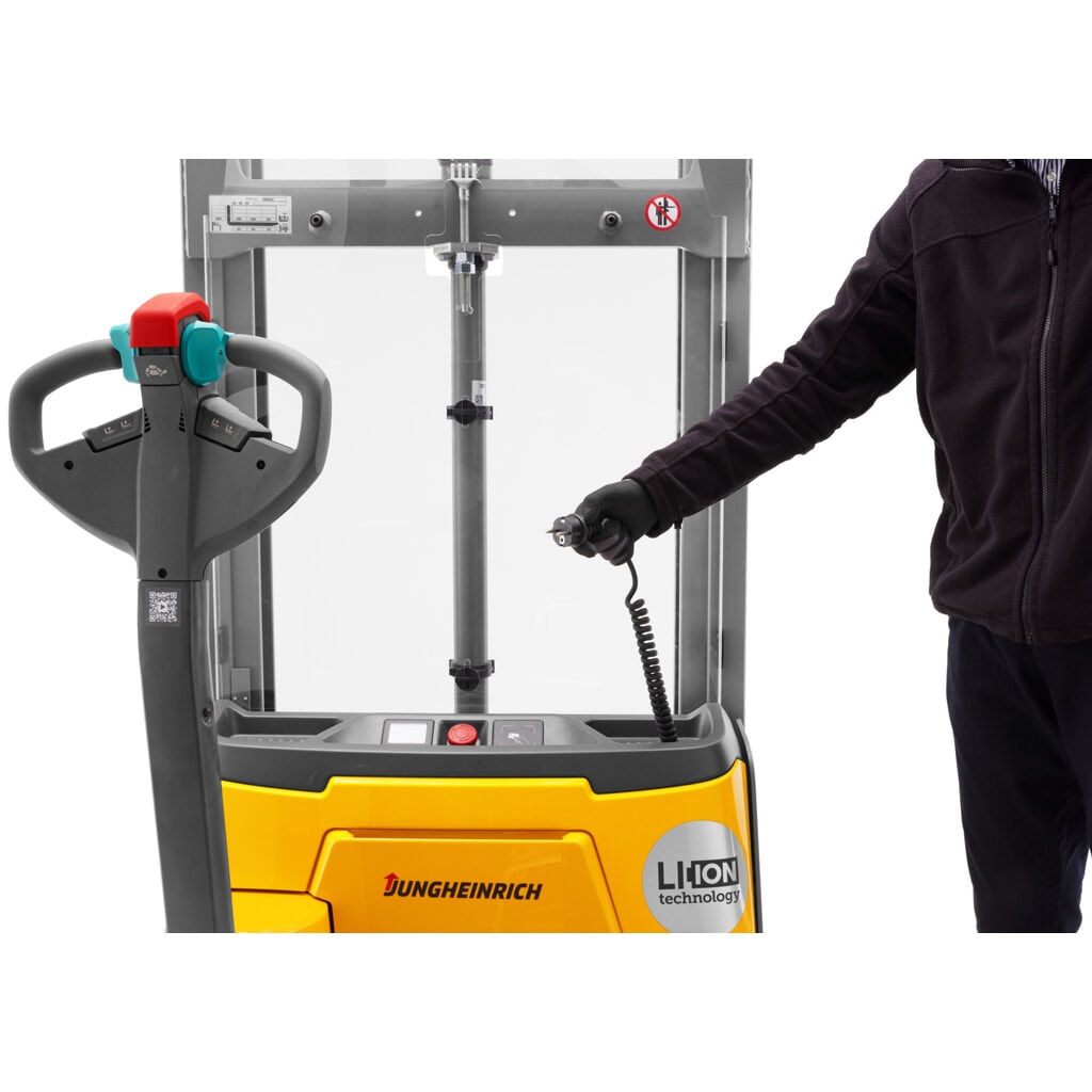 Produktbild nr 3: Jungheinrich elektrisk höglyftare EJC 010i ZT, tvådelat teleskopstativ, lyfthöjd 3 290 mm, lastkapacitet 1 000 kg, proportionellt lyftsystem