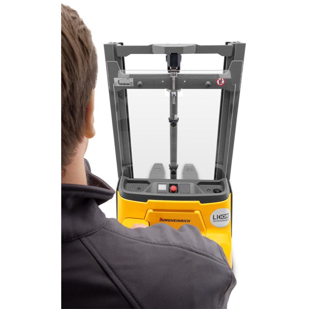 Produktbild nr 4: Jungheinrich elektrisk höglyftare EJC 010i ZT, tvådelat teleskopstativ, lyfthöjd 2 390 mm, lastkapacitet 1 000 kg, proportionellt lyftsystem
