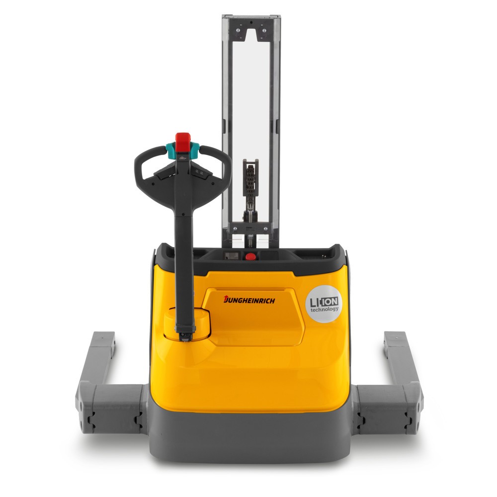 Produktbild nr 2: Jungheinrich EJC 110bi E elektrisk höglyftare, enkelmast, lyfthöjd 1 230 mm, lastkapacitet 1 000 kg, proportionalhydraulik, hjulavstånd 891 mm