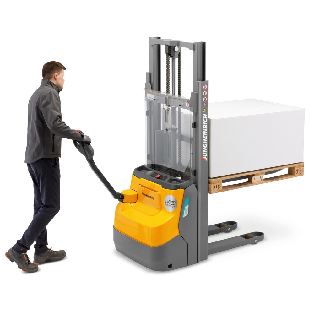 Produktbild nr 7: Jungheinrich EJC 110i ZZ elektrisk höglyftare, tvådelat teleskopstativ, lyfthöjd 2 390 mm, lastkapacitet 1 000 kg, proportionalhydraulik