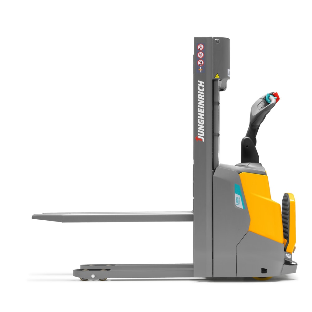 Produktbild nr 9: Jungheinrich ERC 110i ZZ elektrisk höglyftare med förarplattform, tvådelat teleskopstativ, lyfthöjd 2 300 mm, lastkapacitet 1 000 kg, proportionalhydraulik