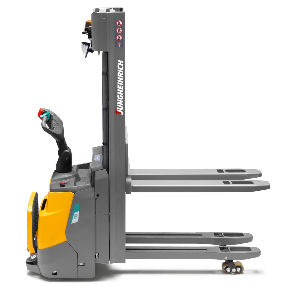 Produktbild nr 3: Jungheinrich ERC 112zi ZT elektrisk höglyftare med förarplattform, tvådelat teleskopstativ, lyfthöjd 2 500 mm, lastkapacitet 1 200 kg, proportionalhydraulik, dubbeldäcksfunktion