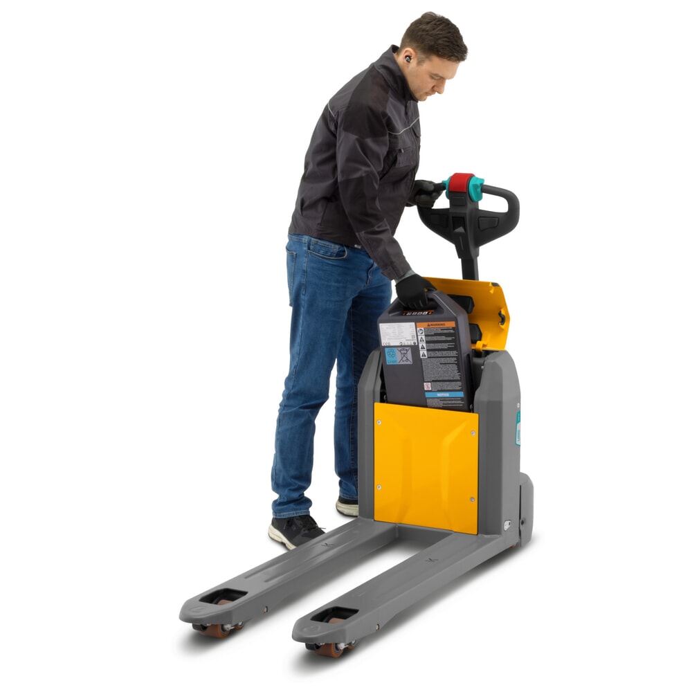 Produktbild nr 4: Jungheinrich AME 18 elektrisk lyftvagn, lastkapacitet 1 800 kg, gaffellängd 1 150 mm, tandemhjul