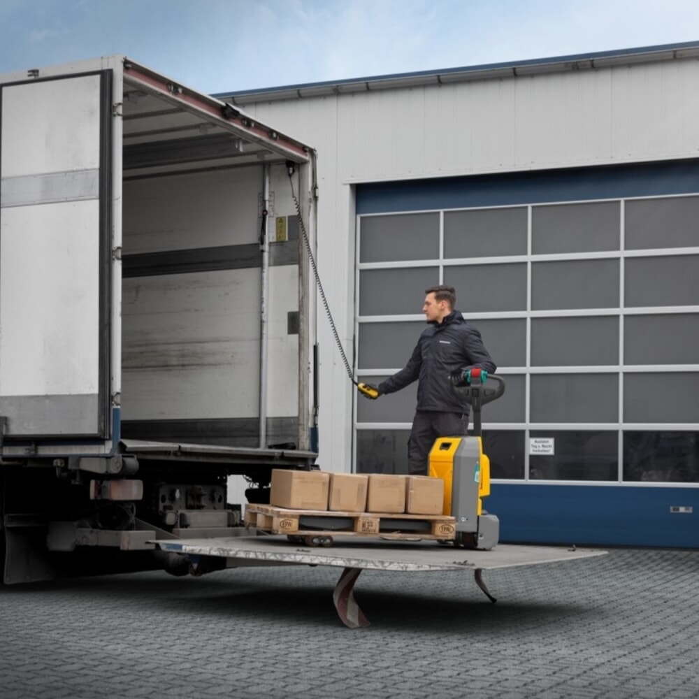 Produktbild nr 8: Jungheinrich AME 18 elektrisk lyftvagn, lastkapacitet 1 800 kg, gaffellängd 1 150 mm, tandemhjul