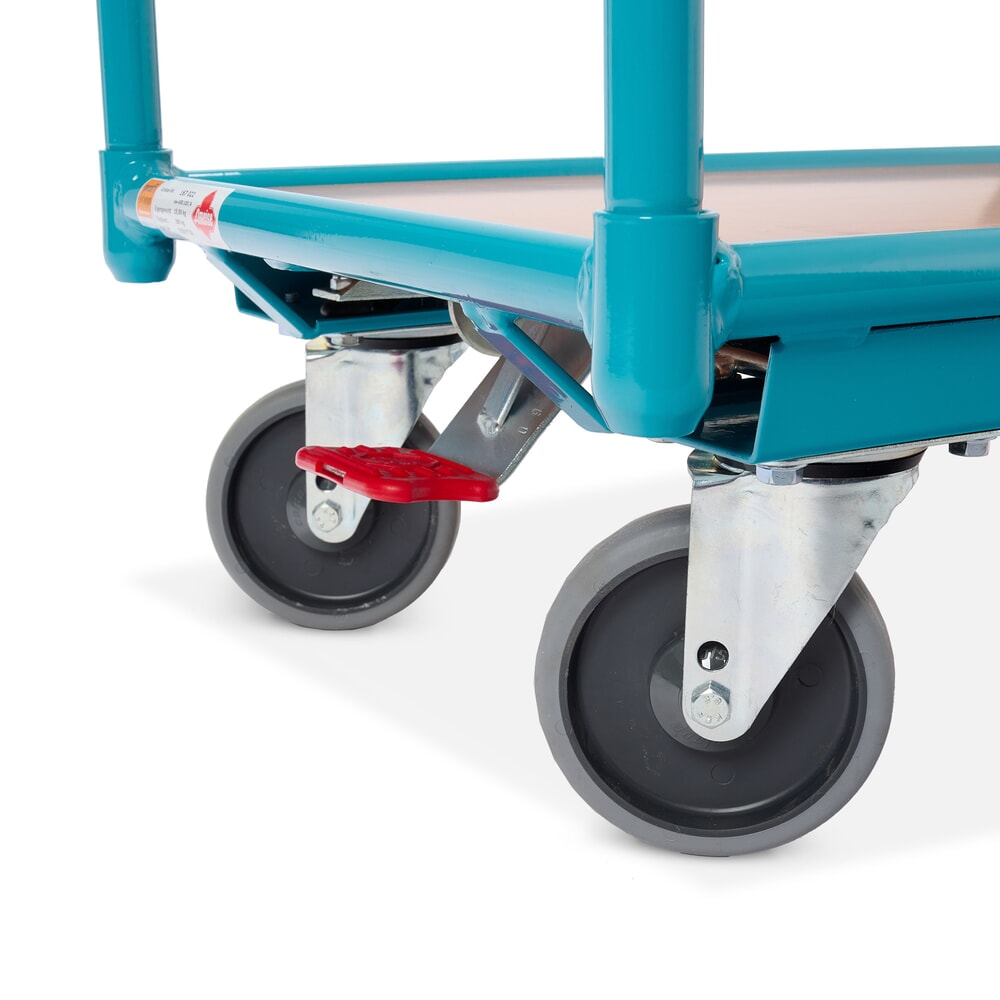 Produktbild nr 5: Magasinvagn Ameise®, LK 200 kg, lastyta BxT 450 x 850 mm, med centralbroms
