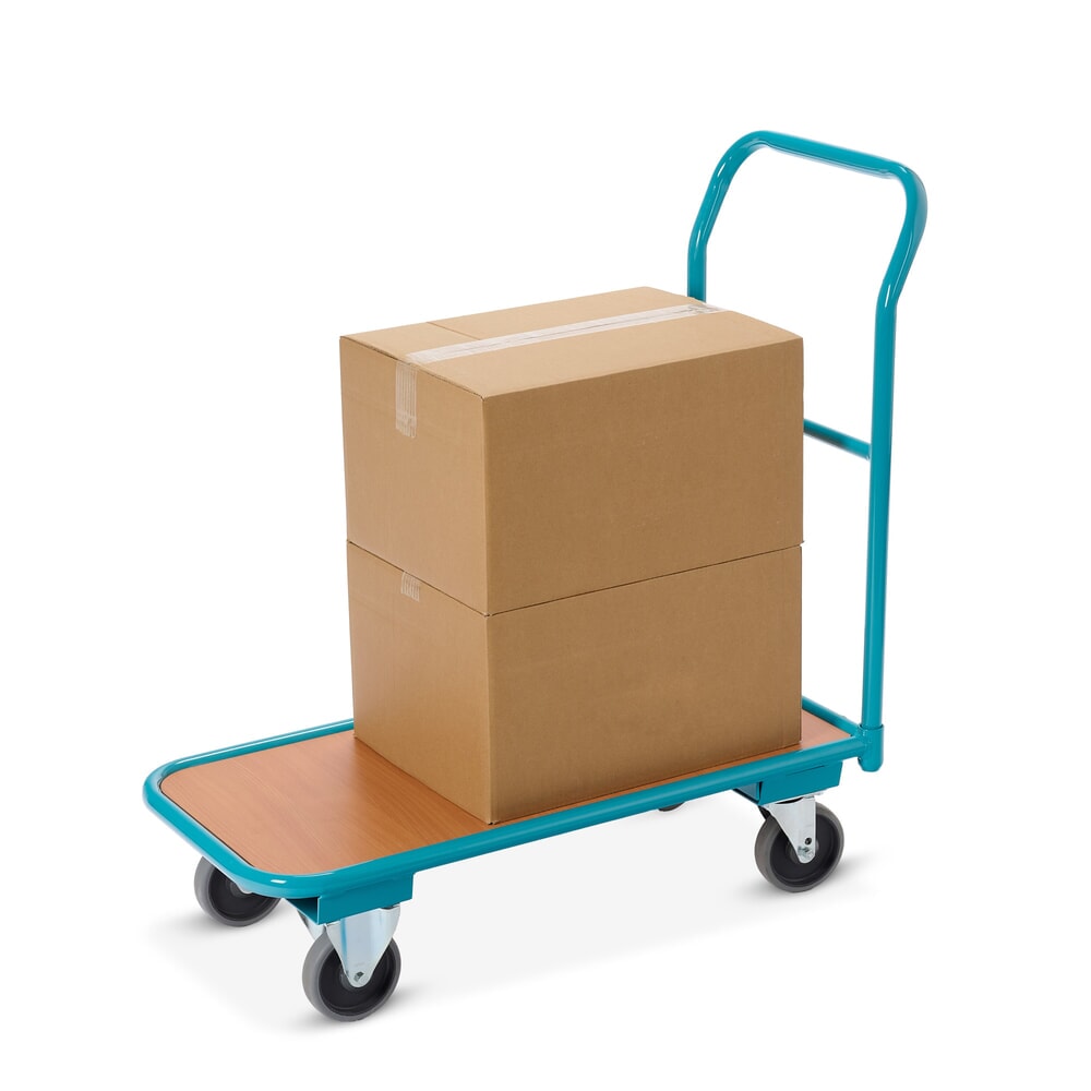 Produktbild nr 9: Magasinvagn Ameise®, LK 200 kg, lastyta BxT 450 x 850 mm, med centralbroms