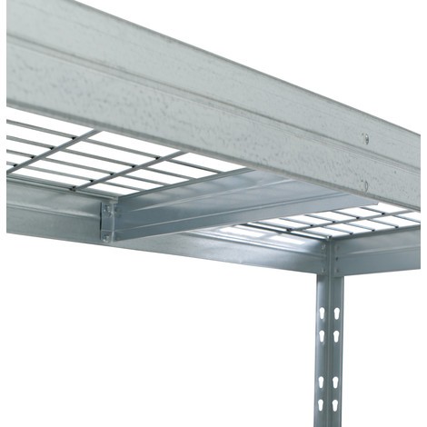 Produktbild nr 4: Vidspannshyllan för utomhus med gallergolv, HxBxD 1.800 x 900 x 450 mm