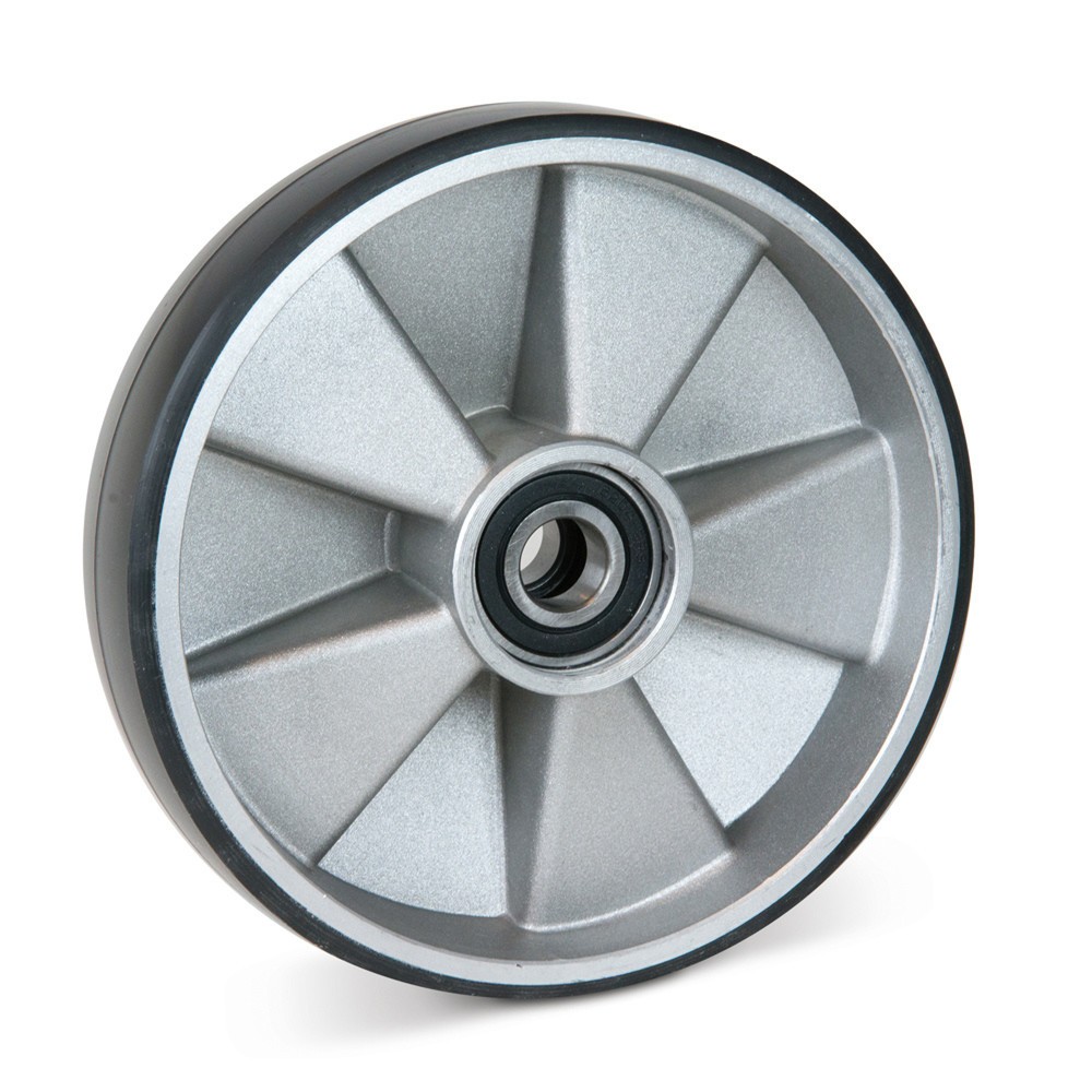 Produktbilder: PU-svänghjul för ledtruck Ameise® typ PTM 2.0/2.5, ACY20/25, Delta 26/30, SLT10, årsmodell fr.o.m. '09, Ø 200 mm, svart