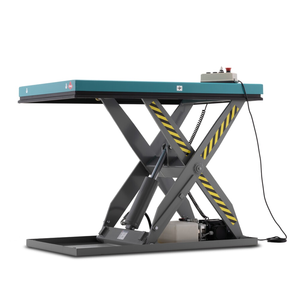 Produktbilder: Saxlyftbord Ameise® SLT 3.0 med enkelsax, elektrisk, lastkapacitet 3 000 kg, plattform à 1 300 x 800 mm