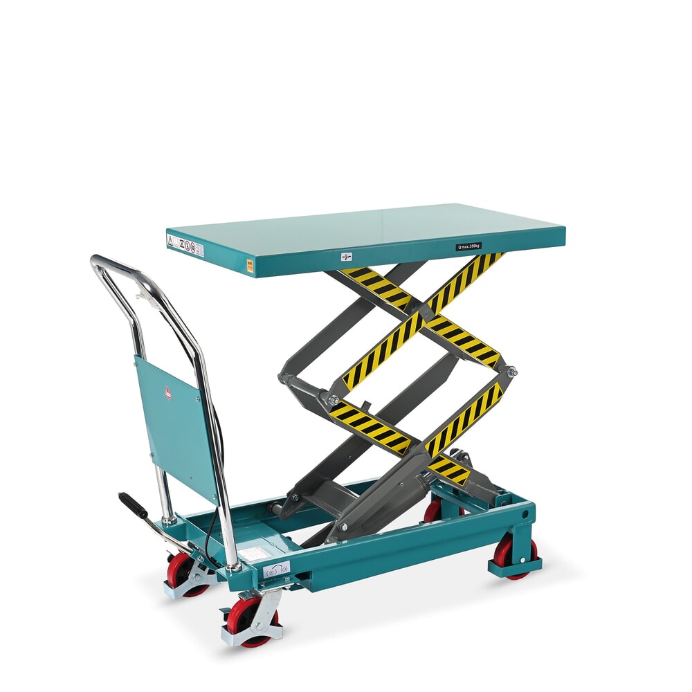 Produktbild nr 7: Saxlyftbordsvagn Ameise® LTT 0,7 med dubbel sax, lastkapacitet 700 kg, plattform à 1 220 x 610 mm