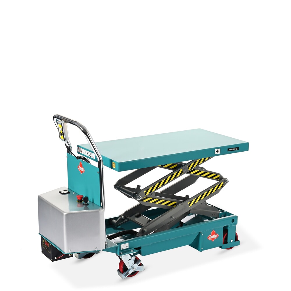 Produktbild nr 11: Saxlyftbordsvagn Ameise® LTT 0,35 med dubbel sax, elektrisk, lastkapacitet 350 kg, plattform à 910 x 500 mm