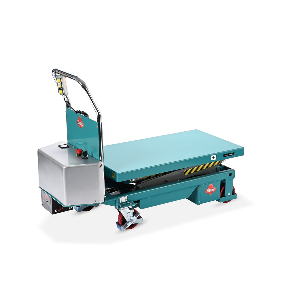 Produktbild nr 14: Saxlyftbordsvagn Ameise® LTT 0,35 med dubbel sax, elektrisk, lastkapacitet 350 kg, plattform à 910 x 500 mm