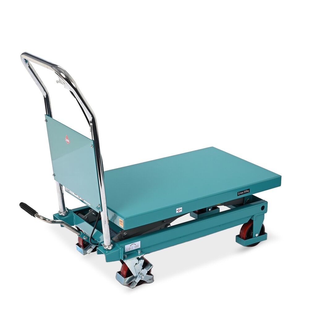 Produktbild nr 8: Ameise® LTT 0.5 saxlyftbordsvagn med enkelsax, fast staket, lastkapacitet 500 kg, plattform à 850 x 500 mm