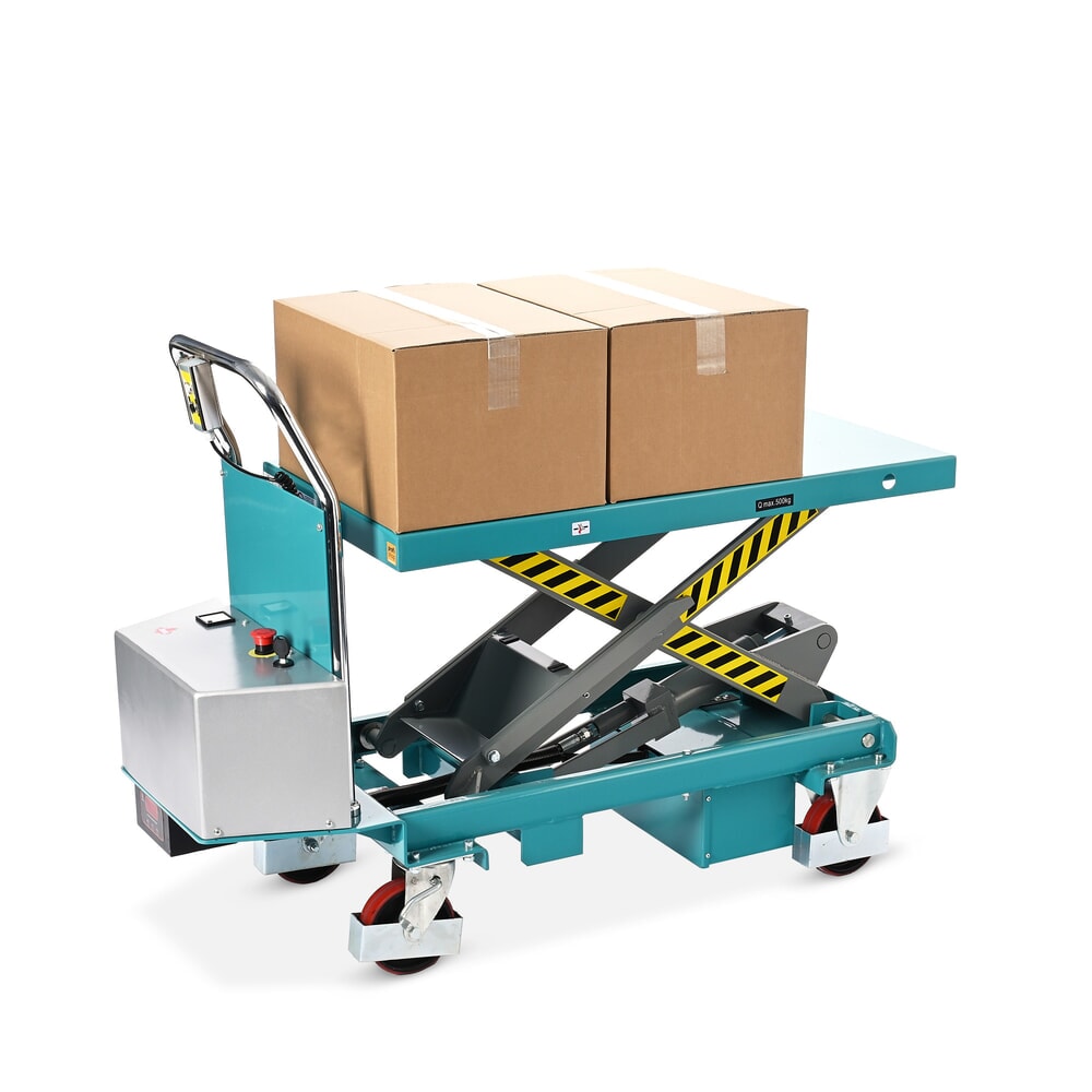 Produktbild nr 4: Saxlyftbordsvagn Ameise® LTT 0,5 med enkelsax, elektrisk, lastkapacitet 500 kg, plattform à 1 010 x 520 mm