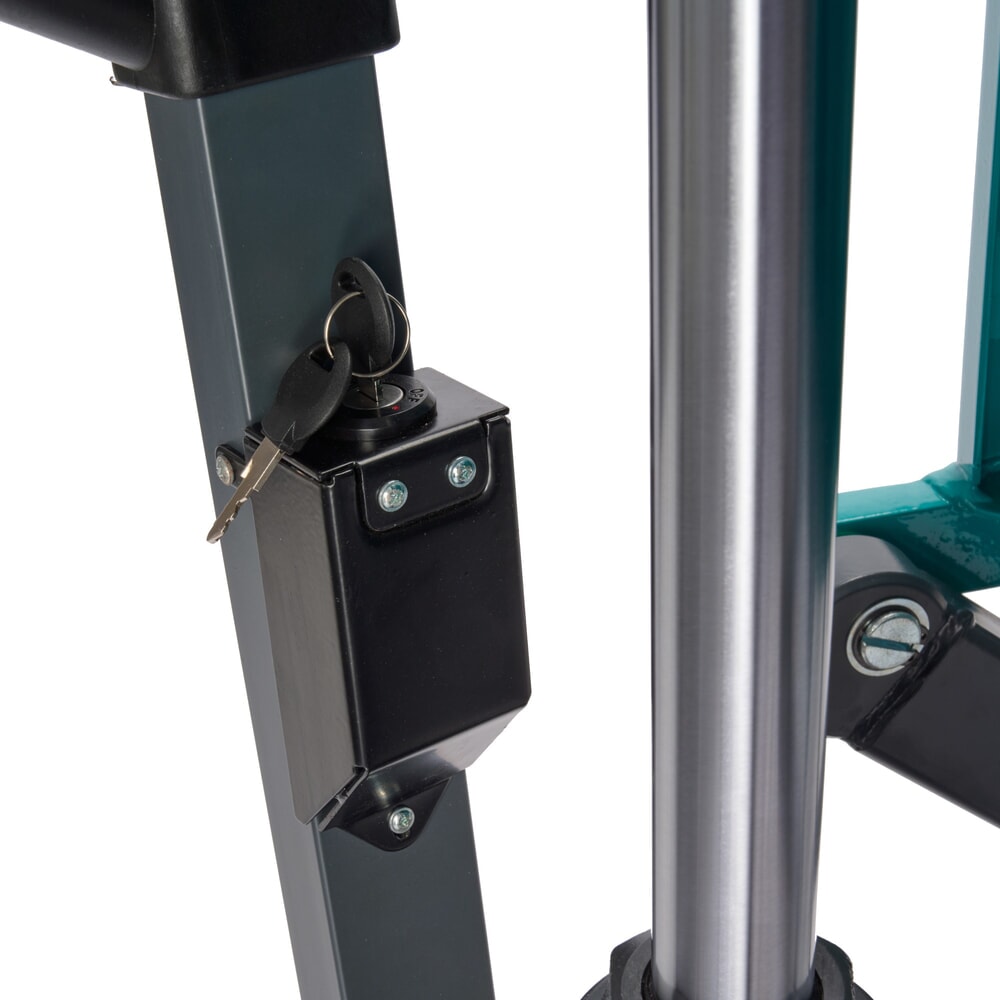 Produktbild nr 3: Elektrohydraulisk saxlyftvagn Ameise® PTM 1.0, lastkapacitet 1 000 kg, gaffellängd 1 150 mm, polyuretan/nylon