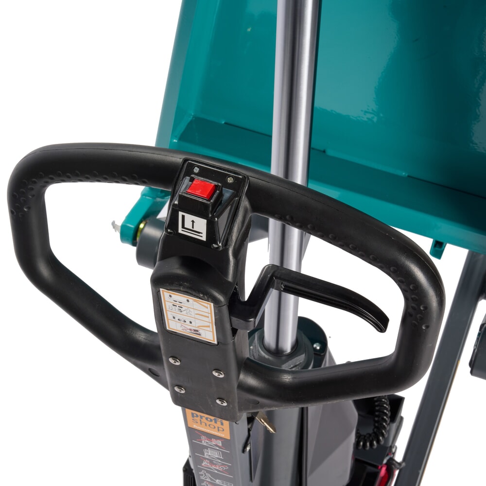 Produktbild nr 10: Elektrohydraulisk saxlyftvagn Ameise® PTM 1.0, lastkapacitet 1 000 kg, gaffellängd 1 150 mm, polyuretan/nylon