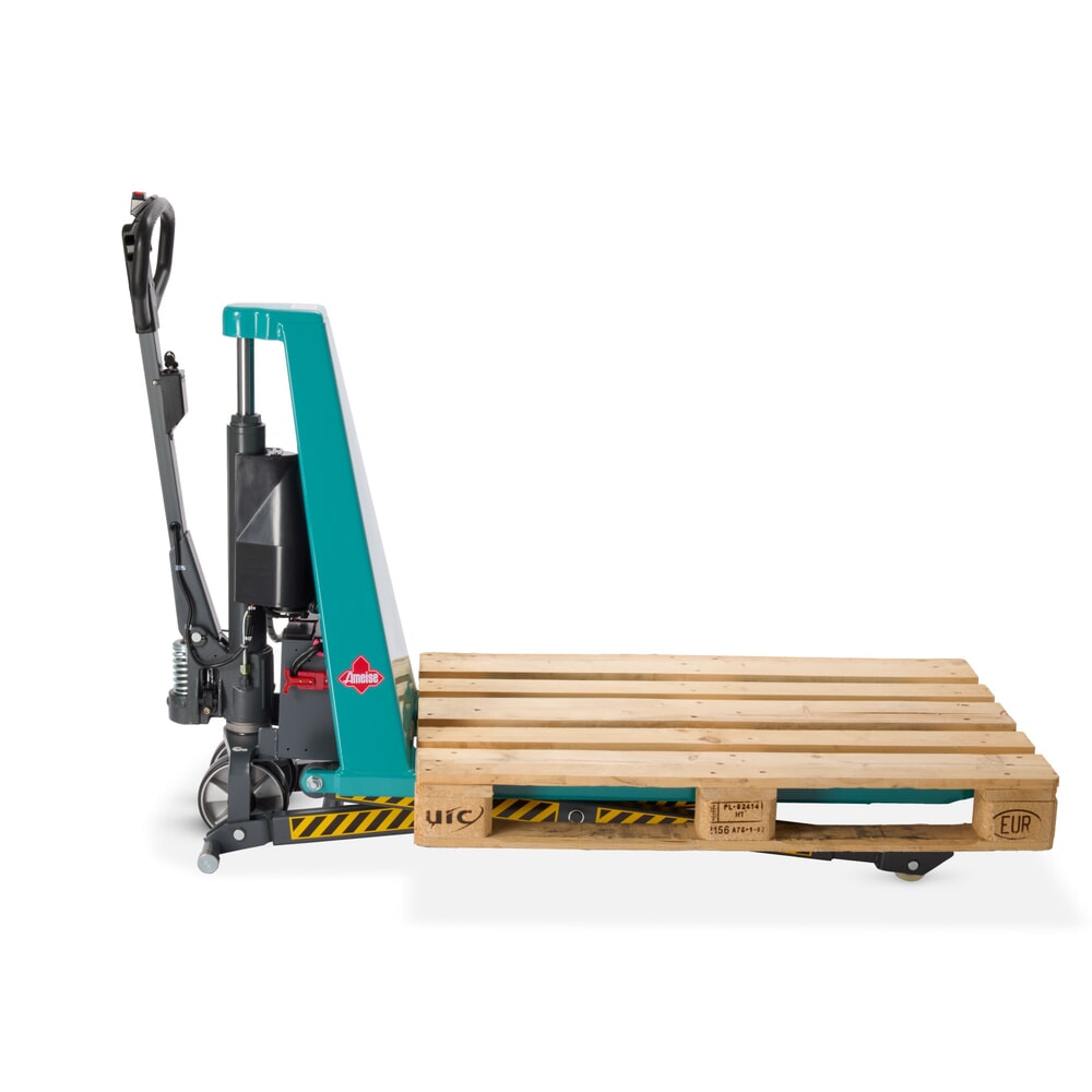 Produktbild nr 9: Elektrohydraulisk saxlyftvagn Ameise® PTM 1.0, lastkapacitet 1 000 kg, gaffellängd 1 150 mm, polyuretan/nylon