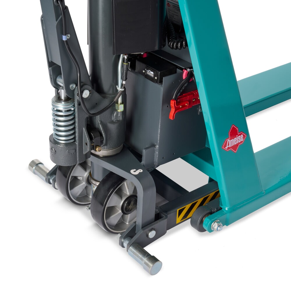 Produktbild nr 8: Elektrohydraulisk saxlyftvagn Ameise® PTM 1.0, lastkapacitet 1 000 kg, gaffellängd 1 150 mm, polyuretan/nylon