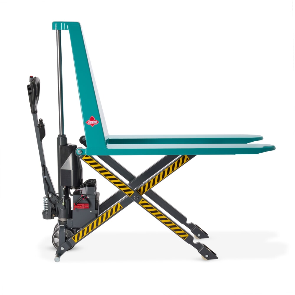 Produktbild nr 6: Elektrohydraulisk saxlyftvagn Ameise® PTM 1.0, lastkapacitet 1 000 kg, gaffellängd 1 150 mm, polyuretan/nylon